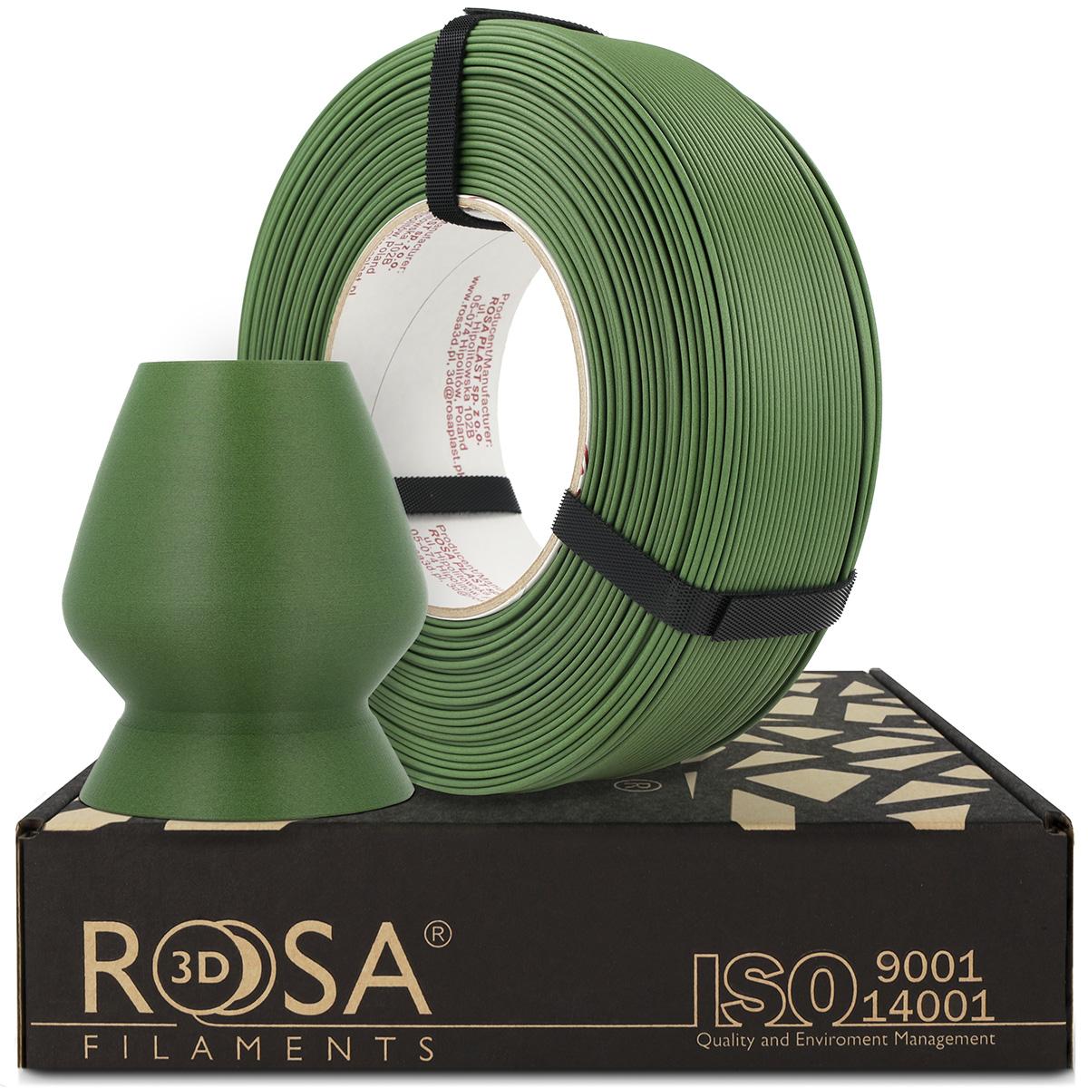 Rosa3D PLA-CF Matt Matcha Green 1.75mm 1kg REFILL