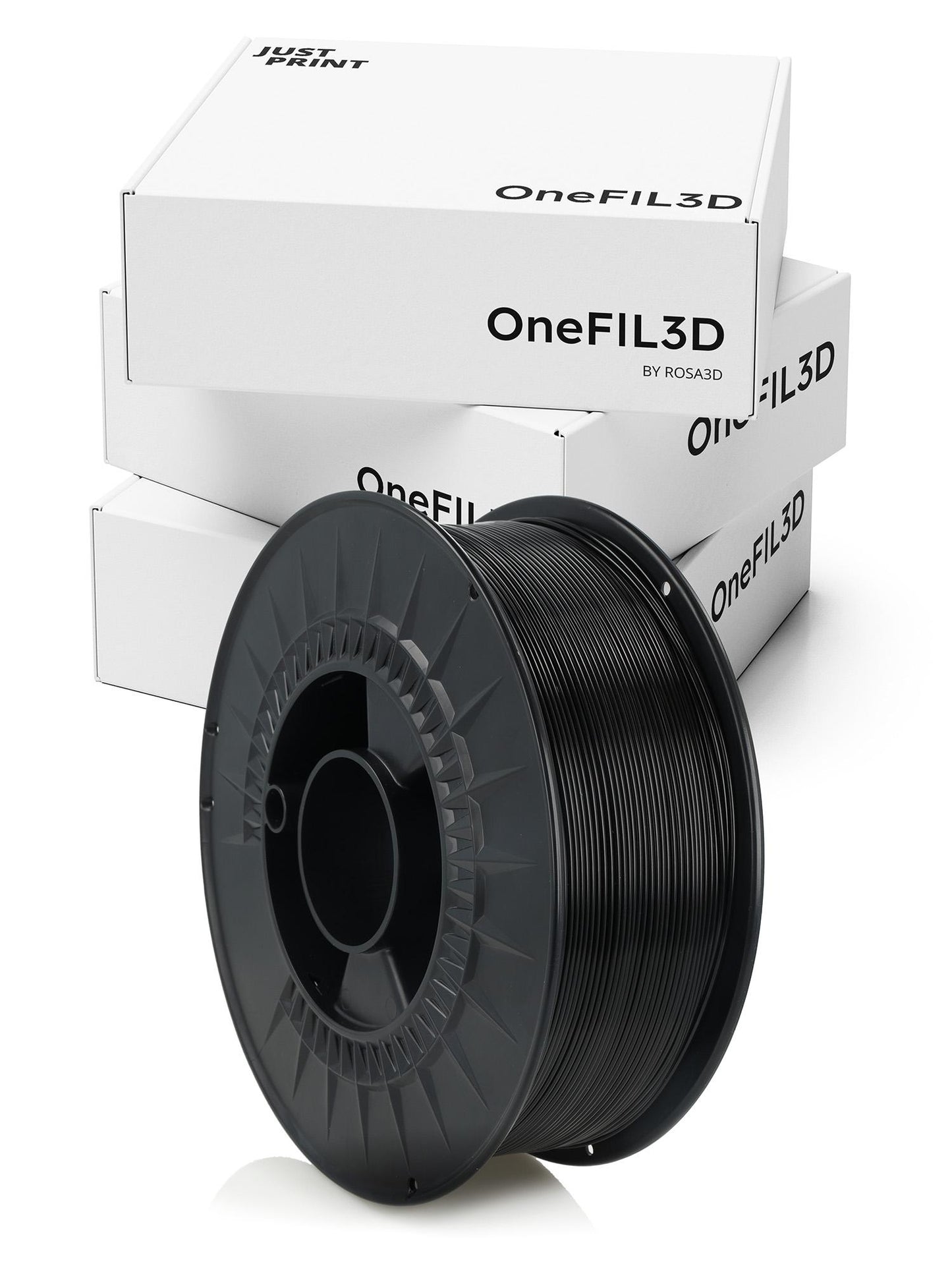 Filament Rosa 3D OneFIL3D PETG Black 1,75mm spool 1kg