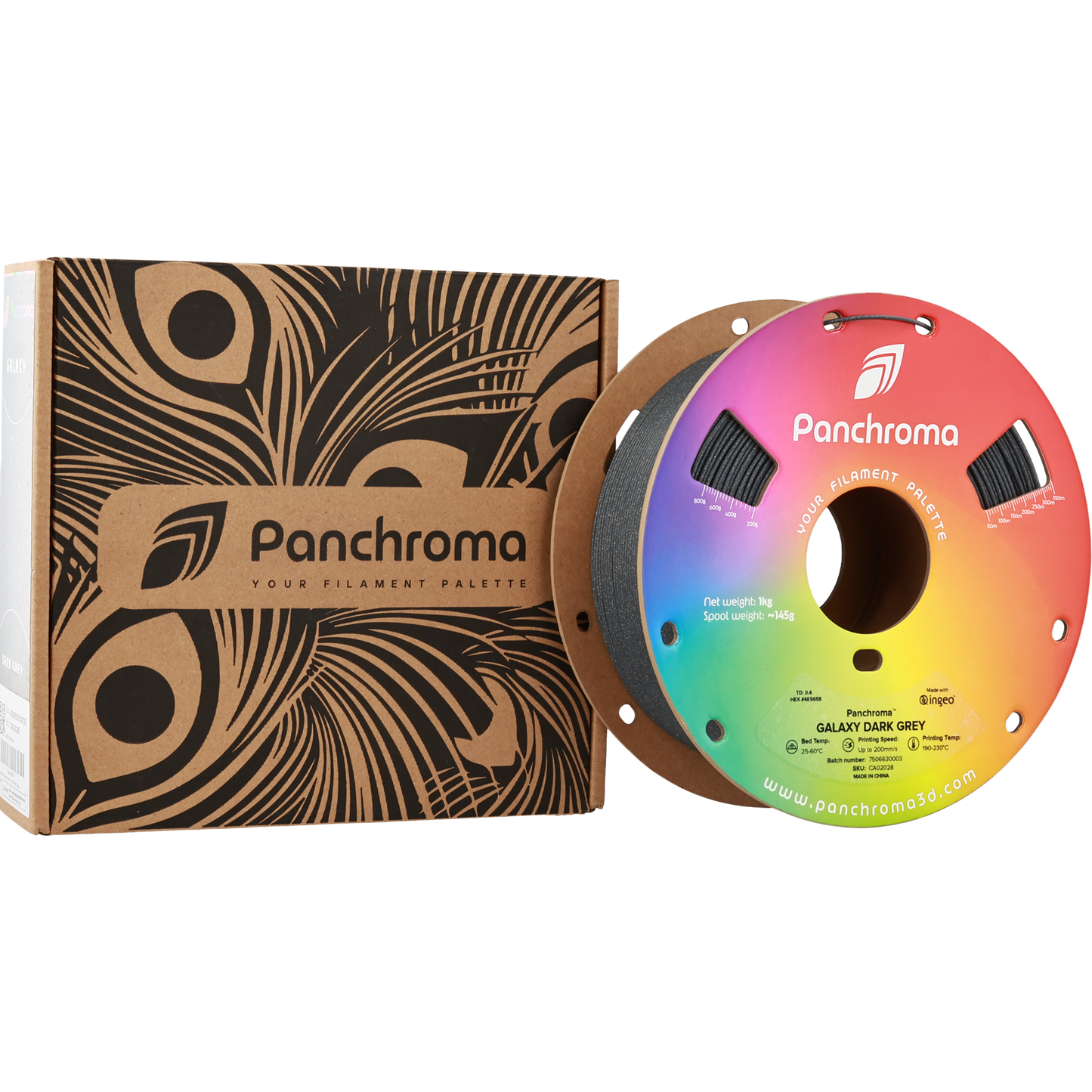 Polymaker Panchroma PLA Galaxy Dark Grey 1.75 mm 1kg