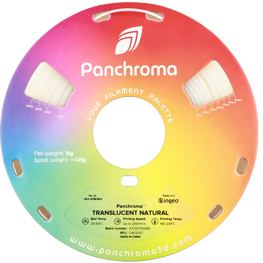 Polymaker Panchroma PLA Translucent Natural 1.75 mm 1kg