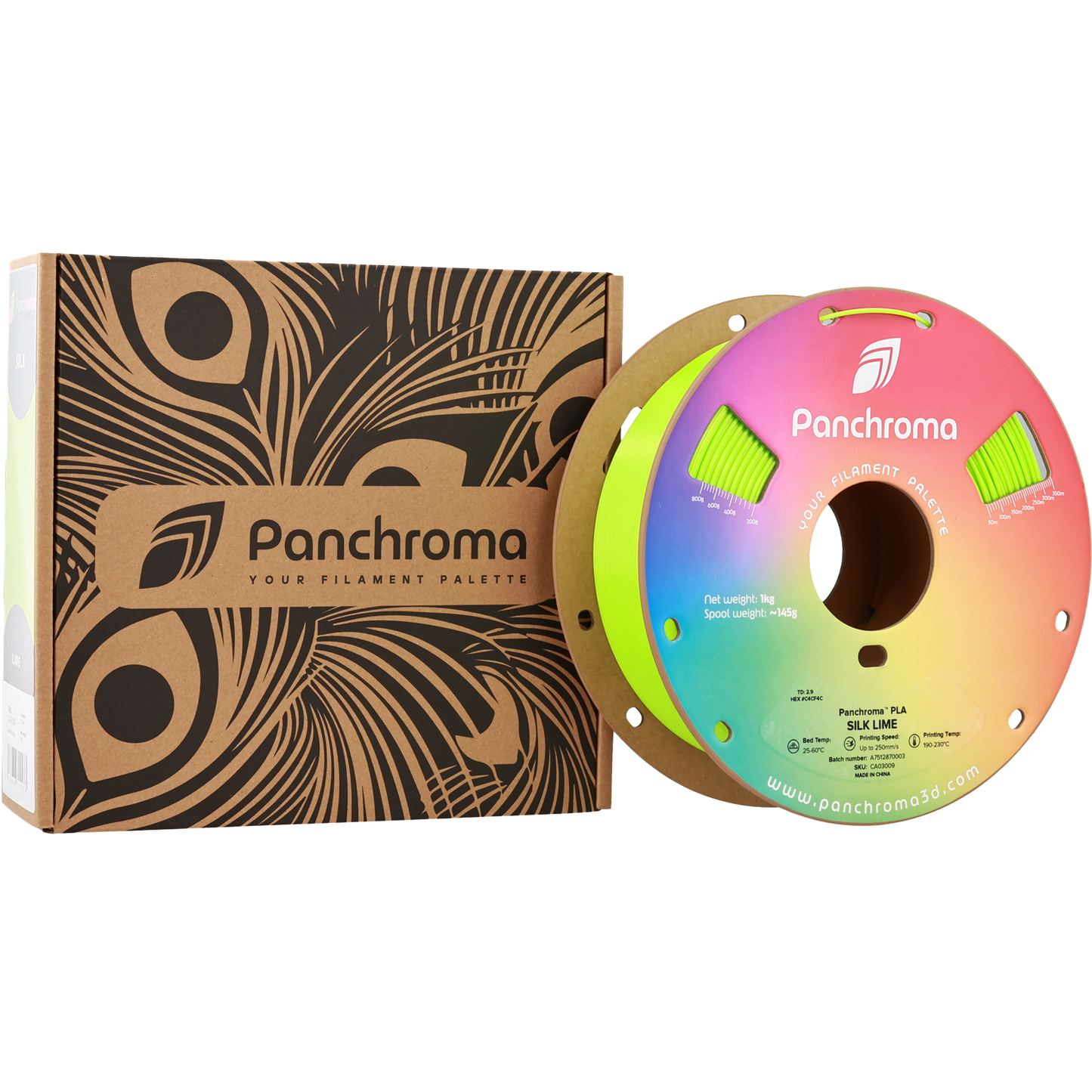 Polymaker Panchroma PLA Silk Lime 1.75 mm 1kg