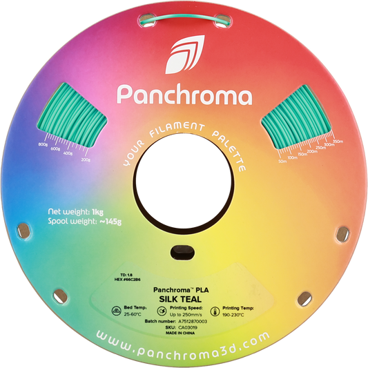 Polymaker Panchroma PLA Silk Teal 1.75 mm 1kg