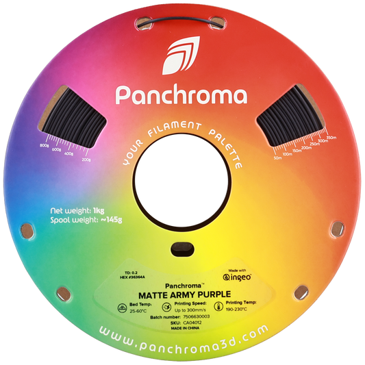 Polymaker Panchroma PLA Matte Army Purple 1.75 mm 1kg