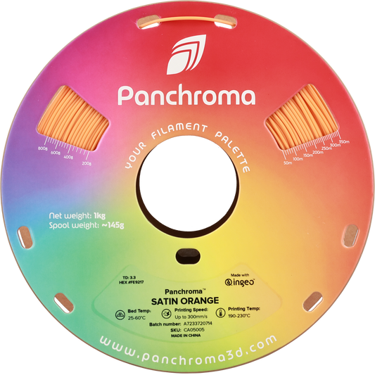 Polymaker Panchroma PLA Satin Orange 1.75 mm 1kg