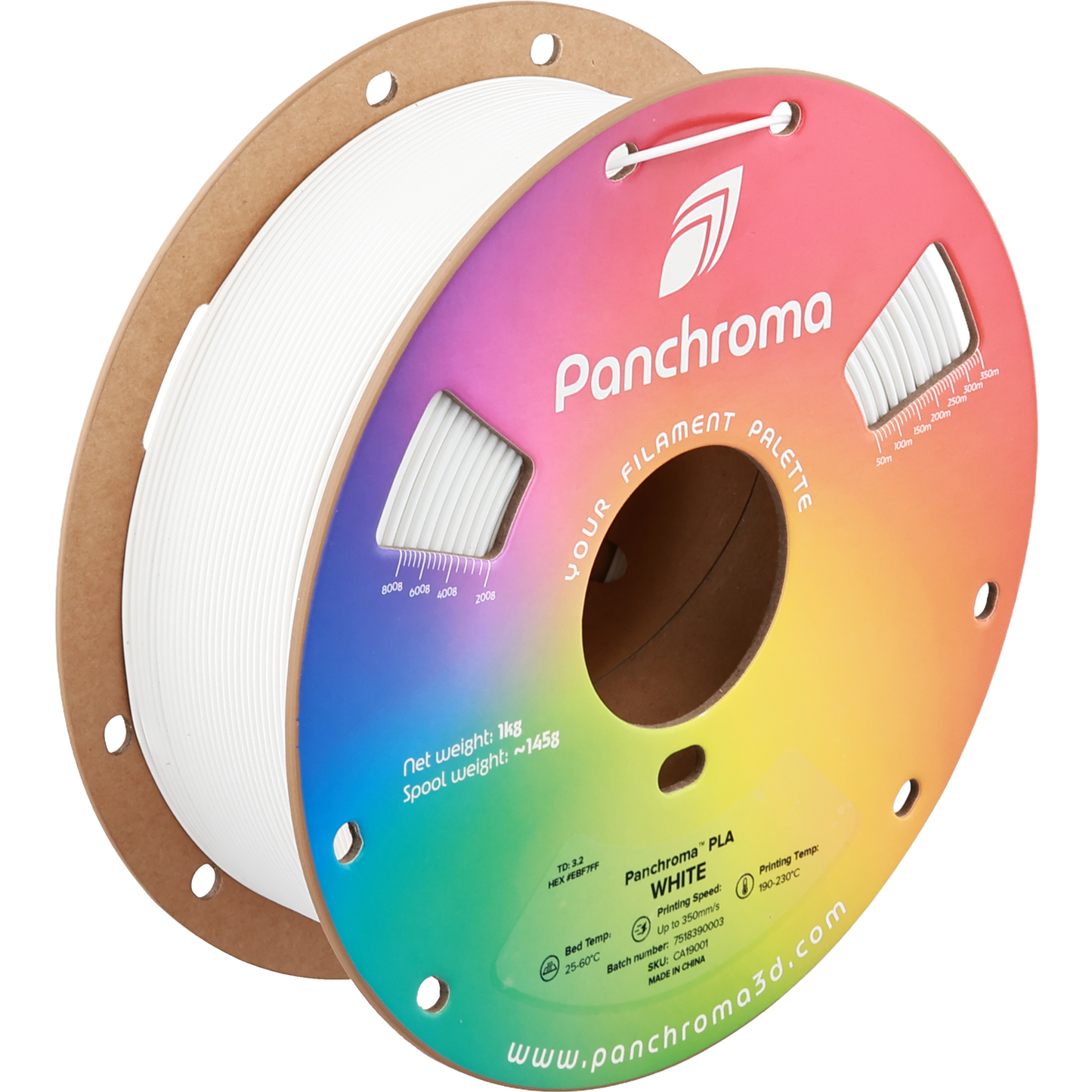 Polymaker Panchroma PLA White 1.75 mm 1kg