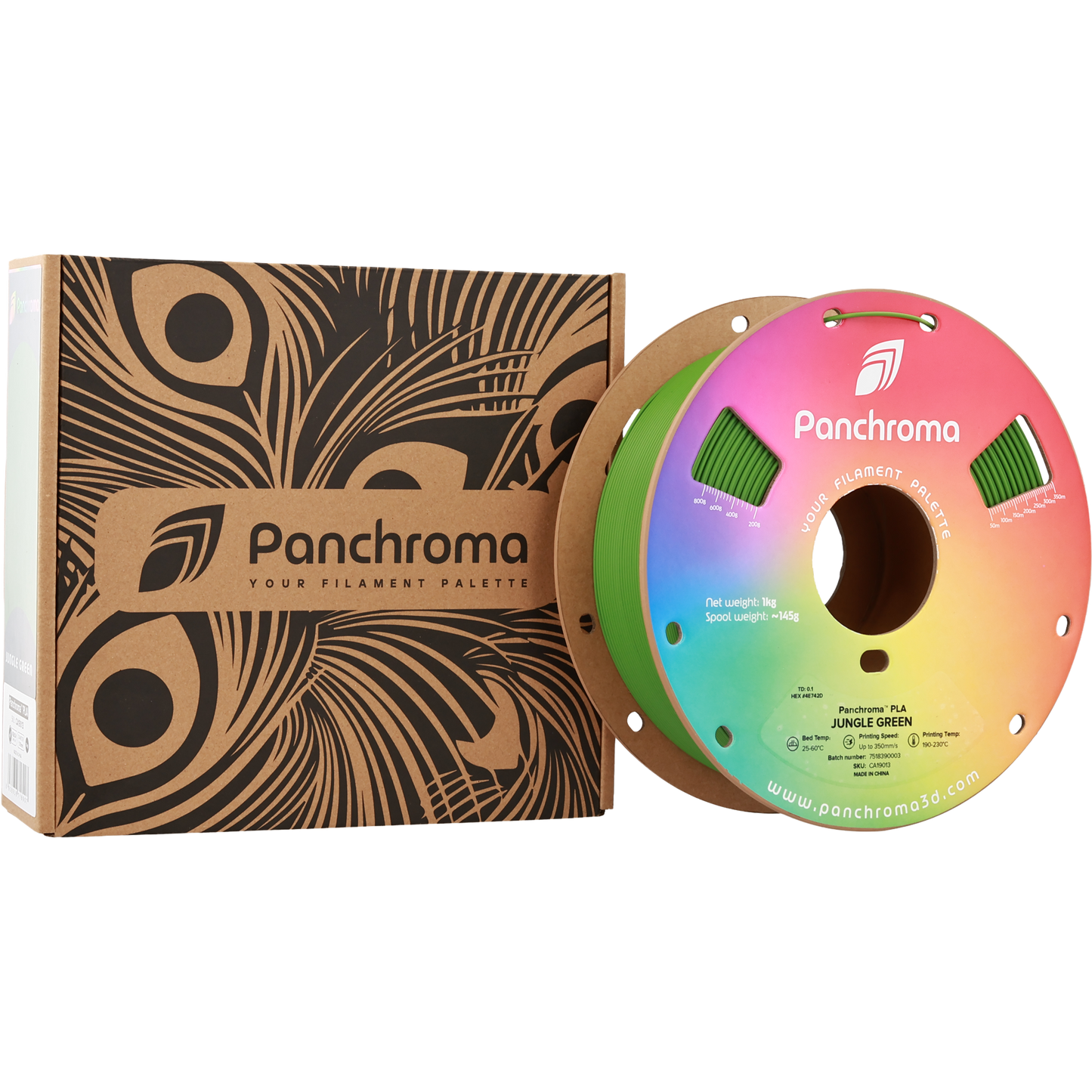 Polymaker Panchroma PLA Jungle Green 1.75 mm 1kg