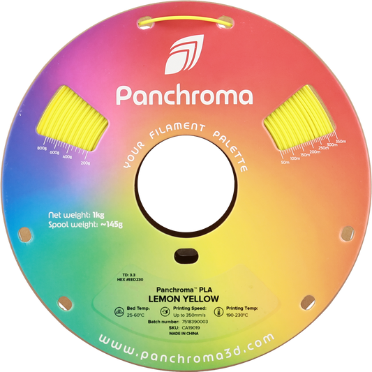Polymaker Panchroma PLA Lemon Yellow 1.75 mm 1kg