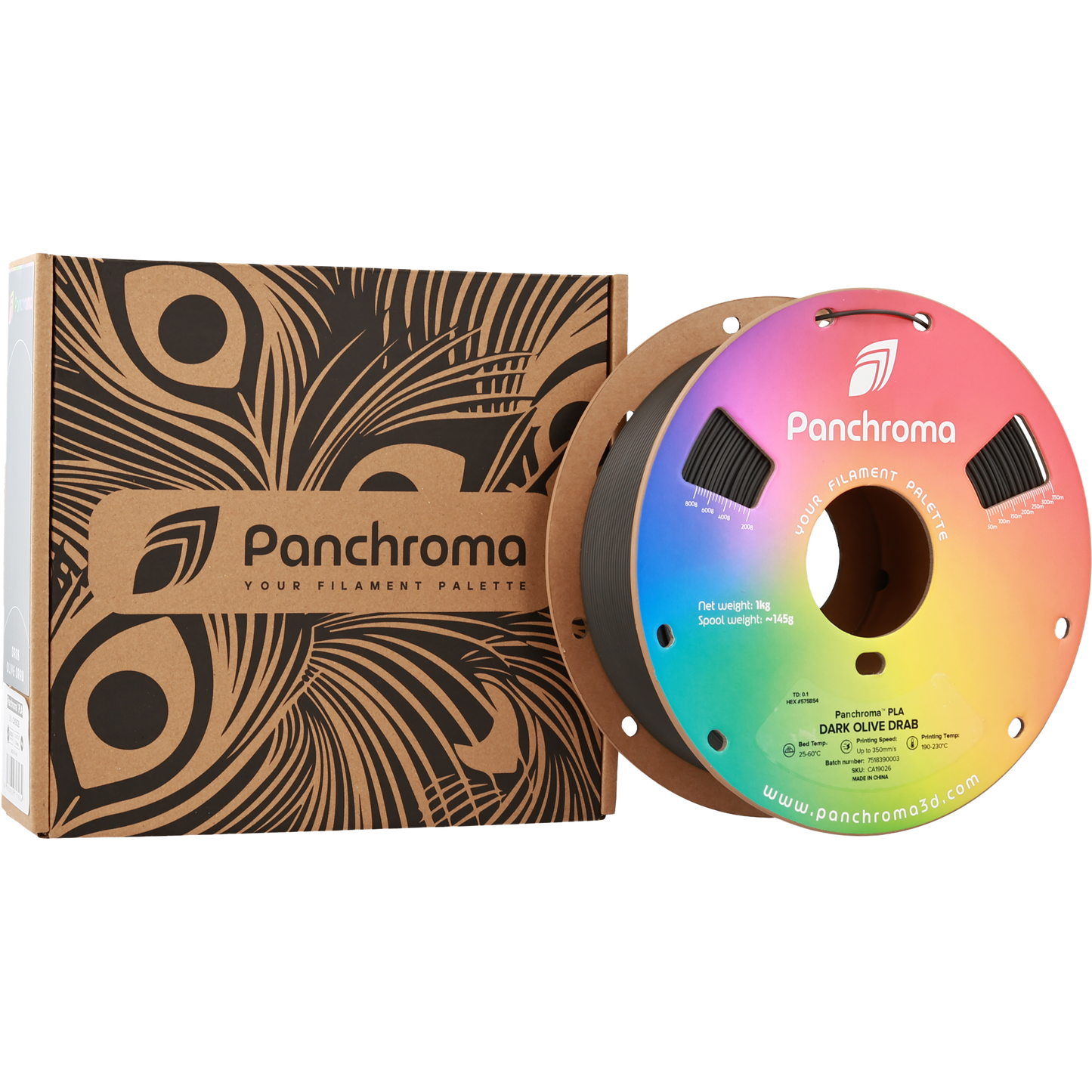 Polymaker Panchroma PLA Dark Olive Drab 1.75 mm 1kg
