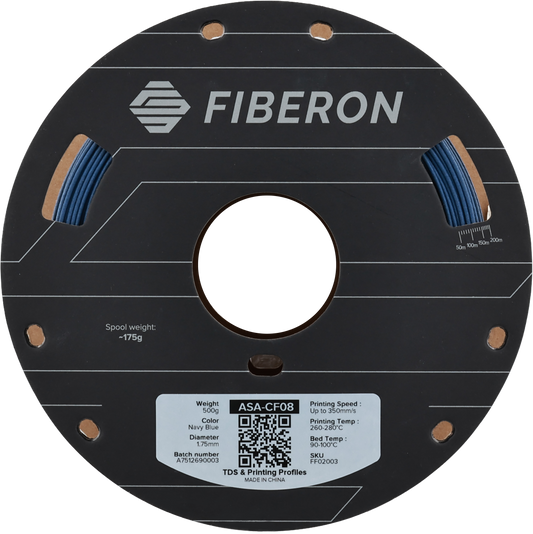 Polymaker Fiberon ASA-CF08 Navy Blue 1.75mm 500g