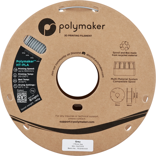 Polymaker HT-PLA Grey 1.75 mm 1kg