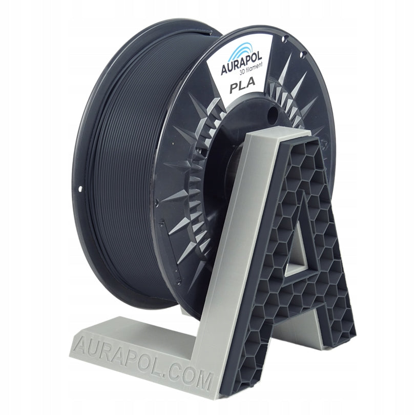AURAPOL PLA 3D Filament Black-grey 1 kg 1,75 mm