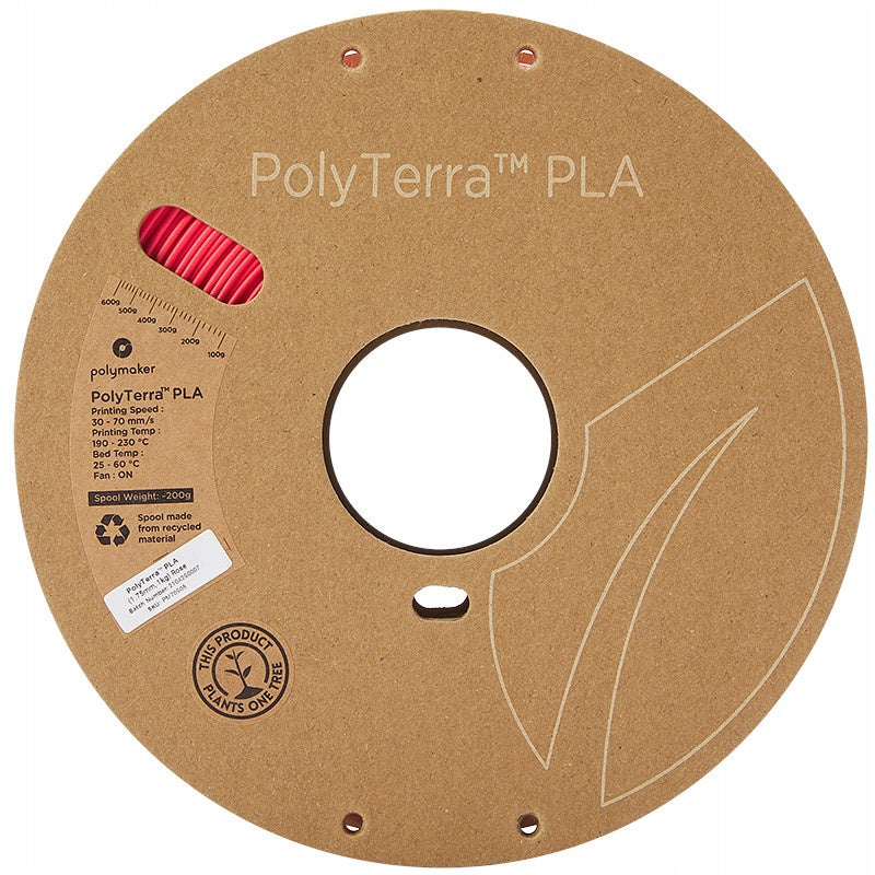 Polymaker PolyTerra PLA 1,75mm, 1kg - Rose