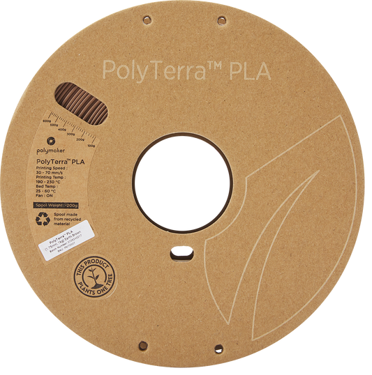 Polymaker PolyTerra PLA 1,75mm 1kg - Earth Brown