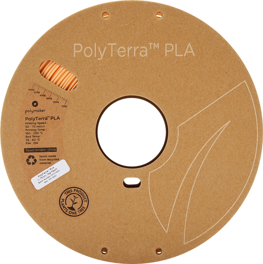 Polymaker PolyTerra PLA 1,75mm, 1kg - Banana