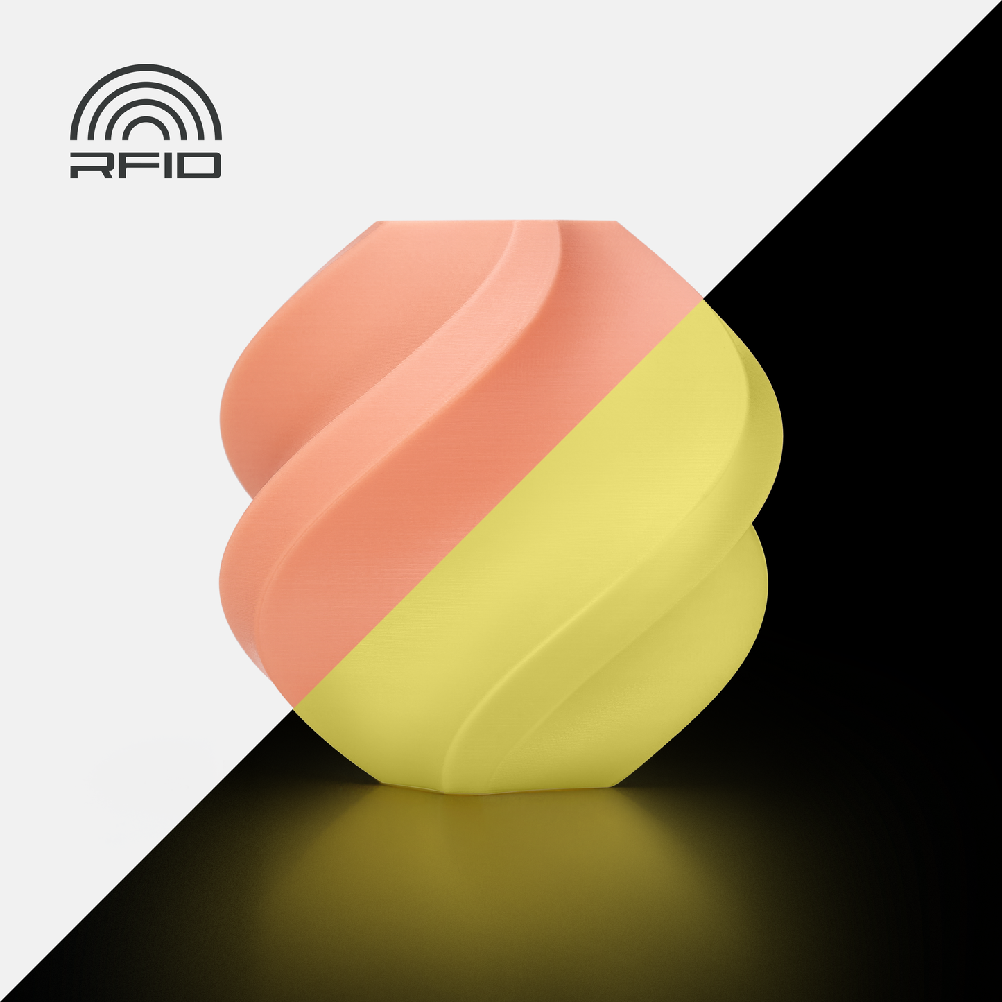 Bambu Lab PLA Glow 1,75mm 1kg Glow Orange (15300) SZPULA