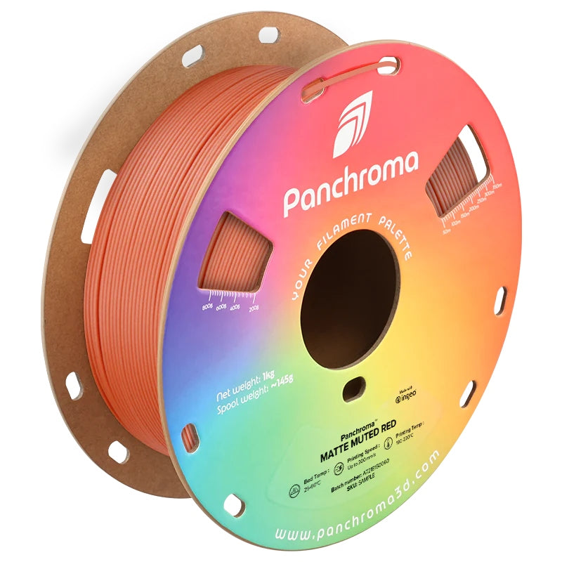 Polymaker Panchroma PLA Matte Muted Red 1.75 mm 1kg