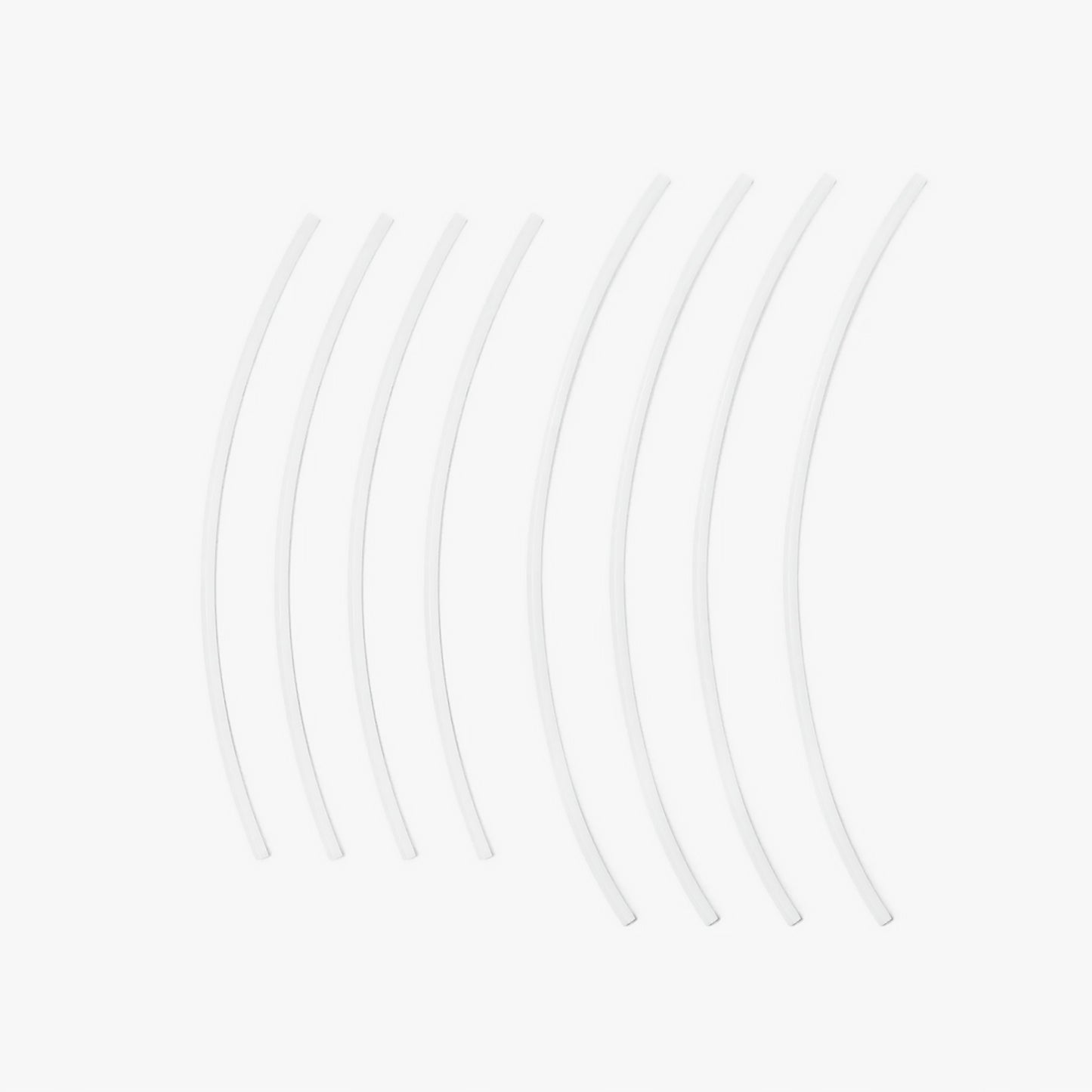 Bambu Lab PTFE Tubes - 195mm*4 + 230mm*4 (AMS Internal) / White