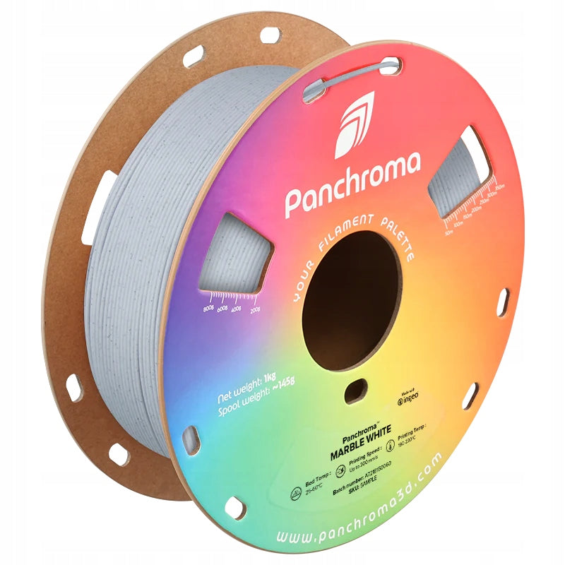 Polymaker Panchroma PLA Marble White 1.75 mm 1kg