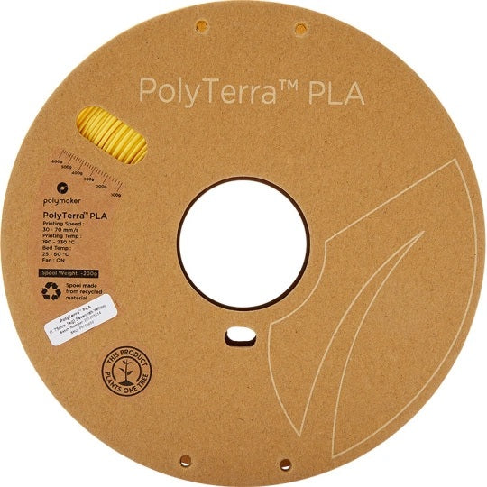 Filament Polymaker PolyTerra PLA 1,75mm, 1kg - Savannah Yellow