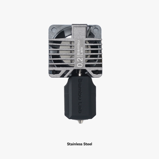 Bambu Lab Hotend - P1 0.2mm Stainless Steel Complete Hotend