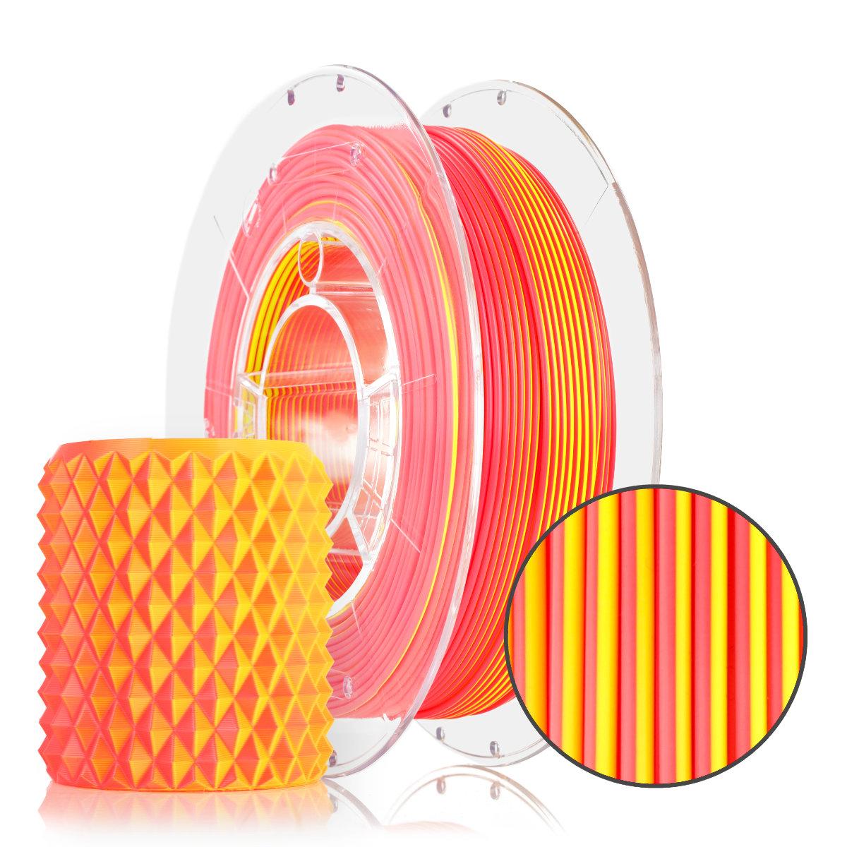 Rosa3D PLA Magic Neon Sunrise 1.75mm 300g SZPULA