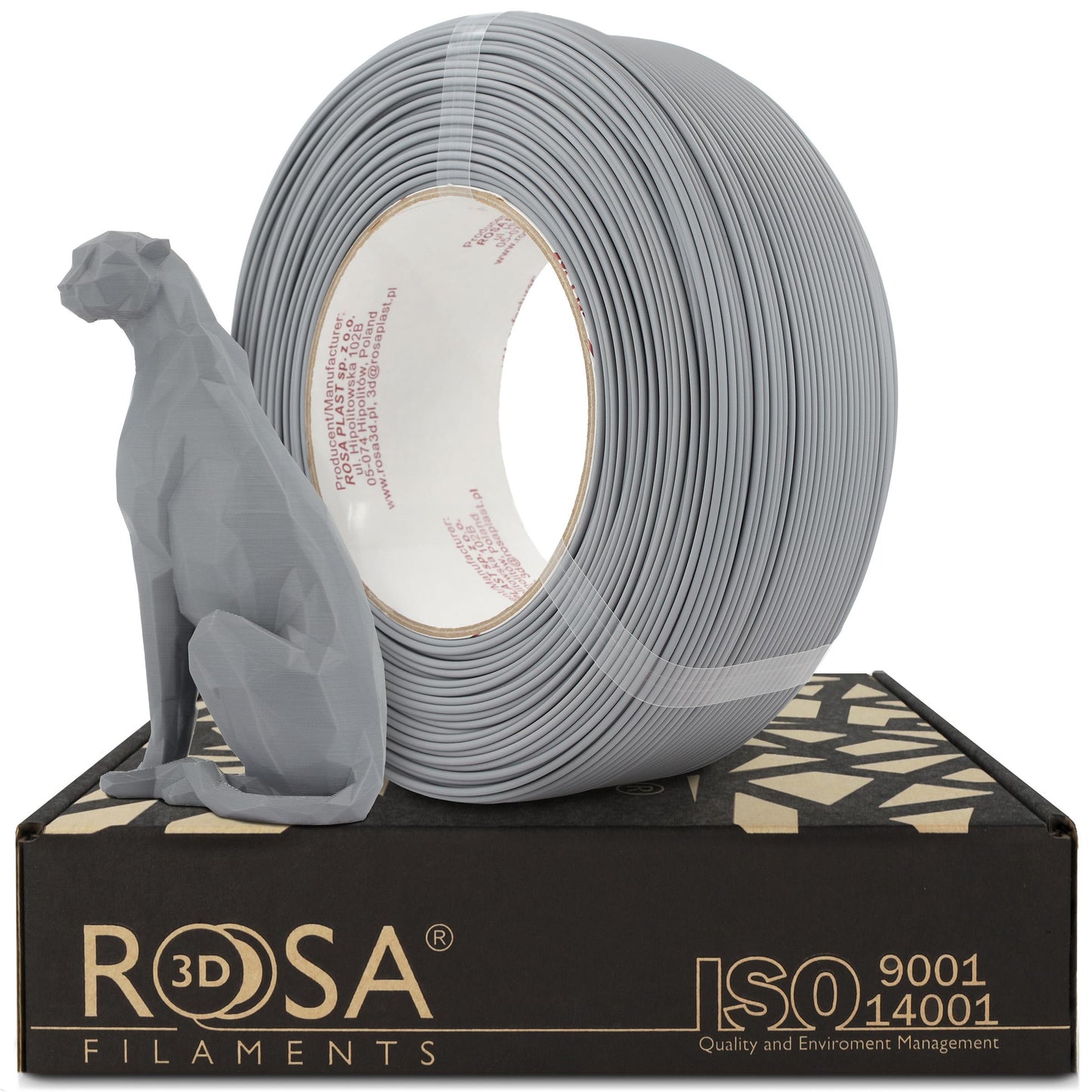 Rosa3D PLA Speed Matt Gray 1.75mm 1kg REFILL