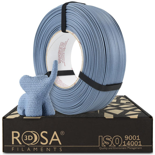 Rosa3D PLA-CF Matt Blue Jeans 1.75mm 1kg REFILL