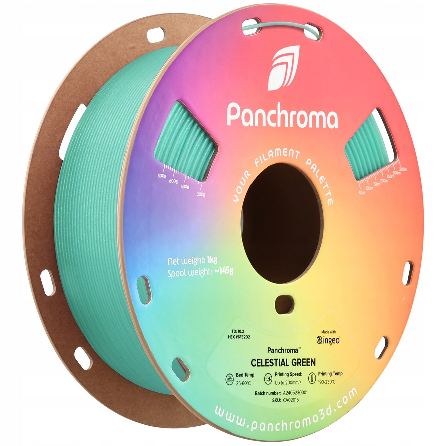 Polymaker Panchroma PLA Matte Sky Blue 1.75 mm 1kg