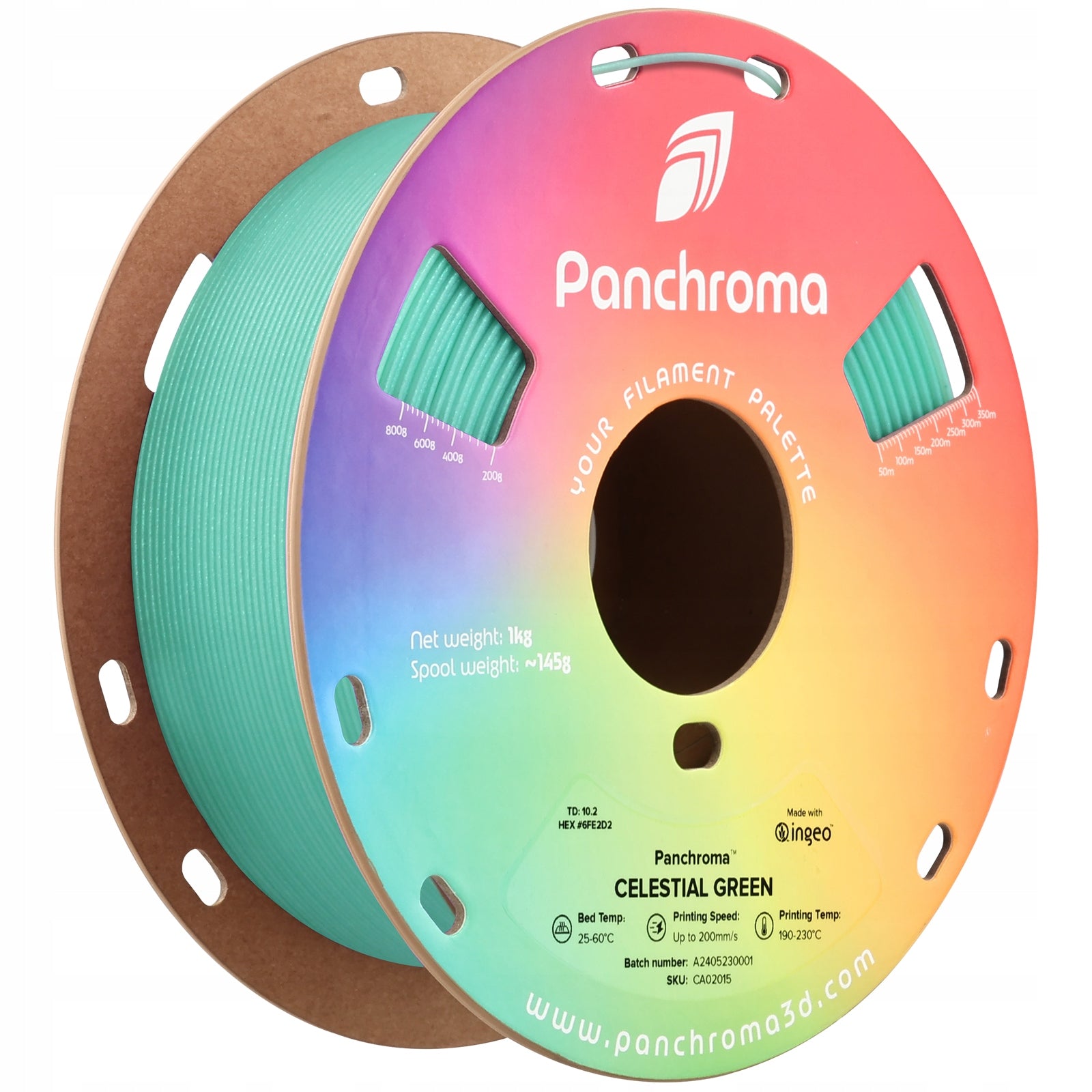 Polymaker Panchroma PLA Matte Sky Blue 1.75 mm 1kg