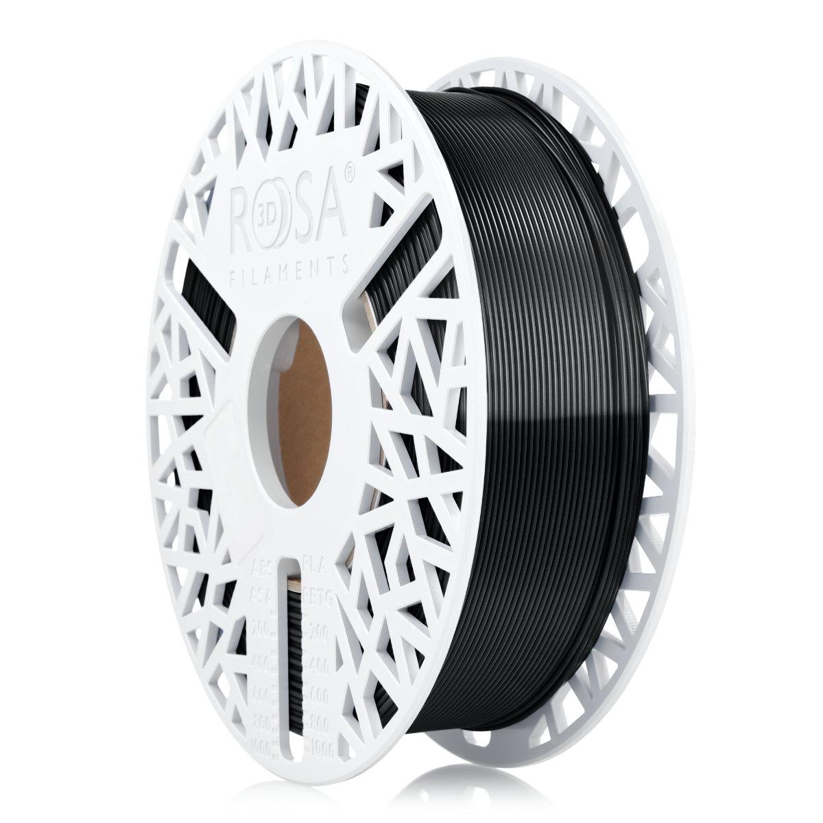 Rosa3D PETG HS Black 1.75mm 1kg SZPULA