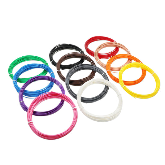 Rosa 3D Zestaw  PLA Starter 12 basic colours x 10m (360g / 1.75mm)