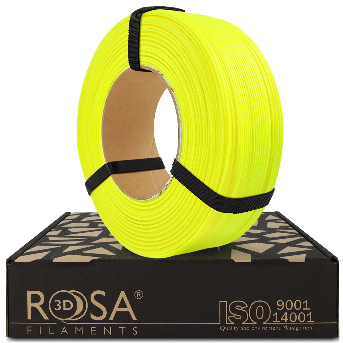 Rosa3D PLA Starter Neon Yellow 1,75mm 1kg REFILL