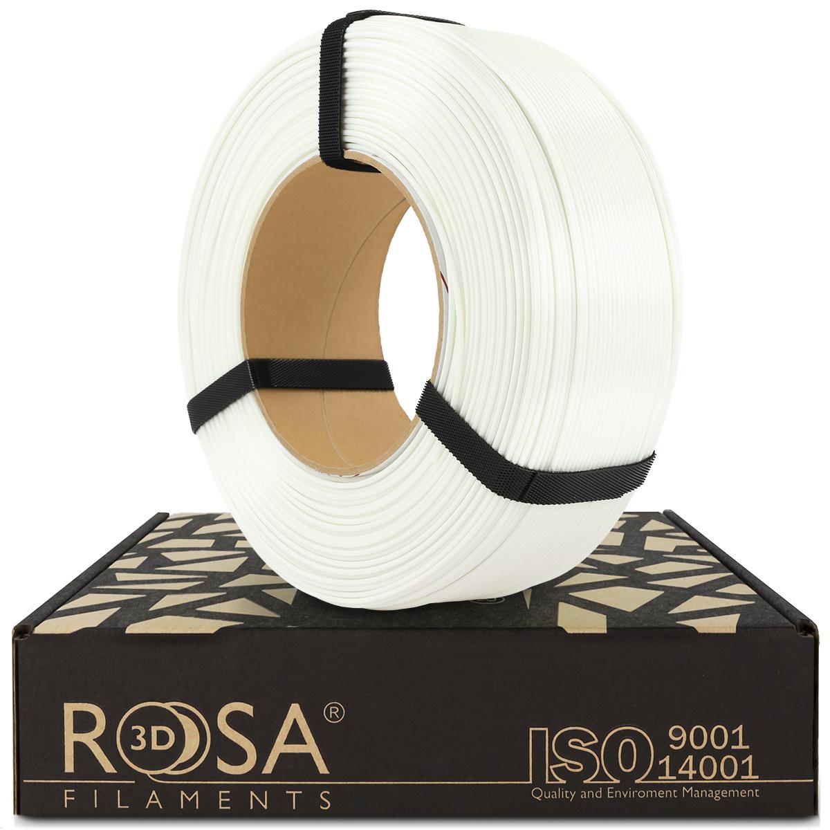 FILAMENT Rosa 3D ReFill PLA Starter Lithophane White (Refill 1kg / 1.75mm)