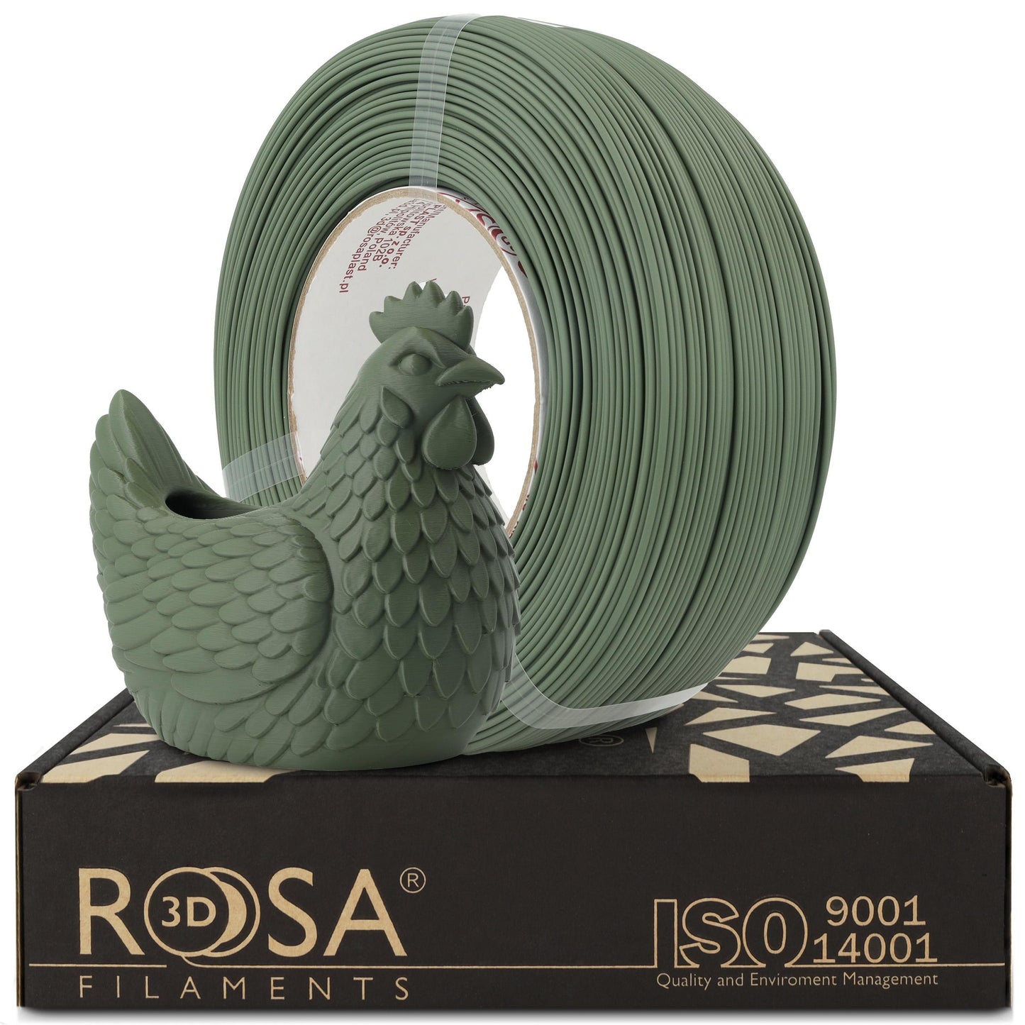 Rosa3D PLA Speed Matt Sage Green 1.75mm 1kg REFILL