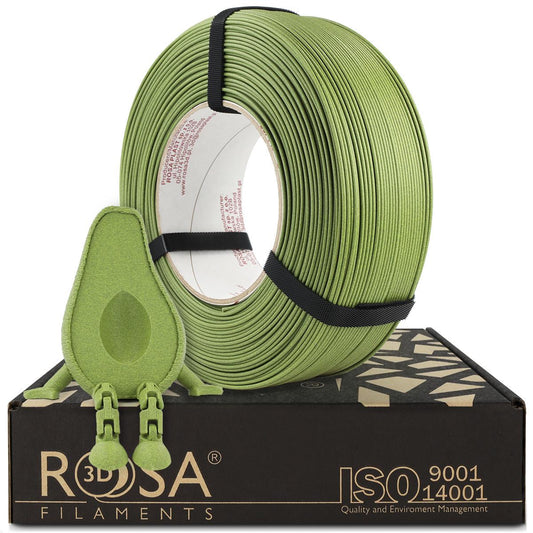 Rosa3D PLA-CF Matt Avocado Guacamole 1.75mm 1kg REFILL