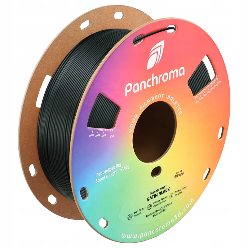 Polymaker Panchroma PLA Satin Black 1.75 mm 1kg