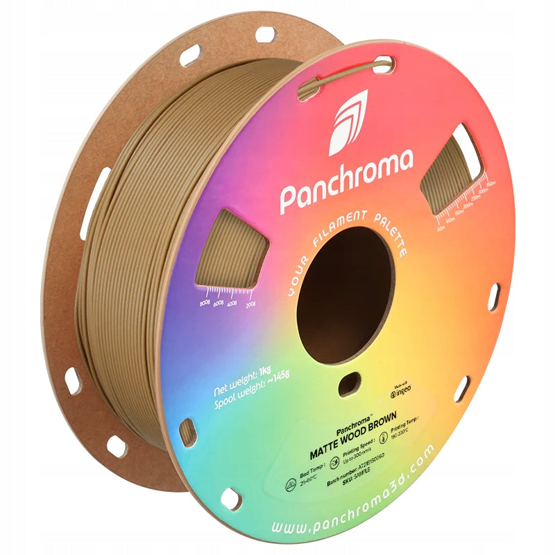 Polymaker Panchroma PLA Matte Wood Brown 1.75 mm 1kg