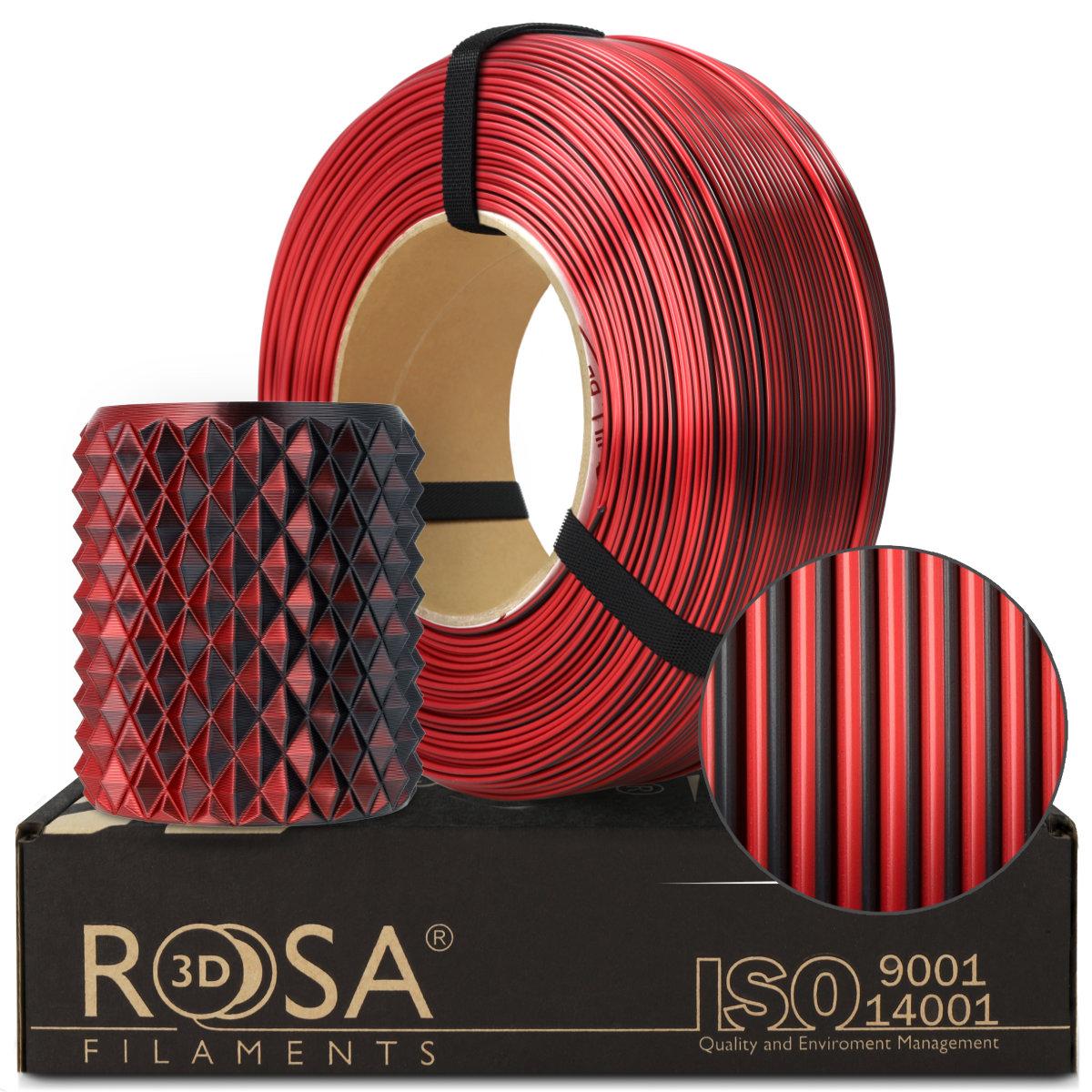 Rosa3D PLA Magic Silk Mistic Red 1.75mm 1kg REFILL