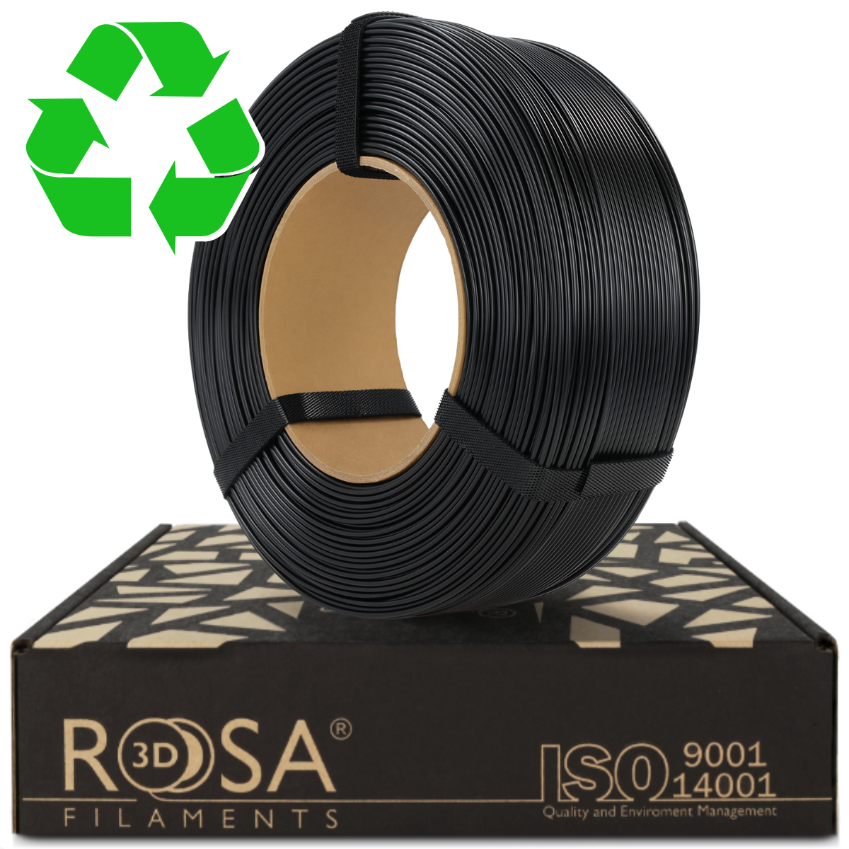 Rosa3D R-PLA Black 1.75mm 1kg REFILL