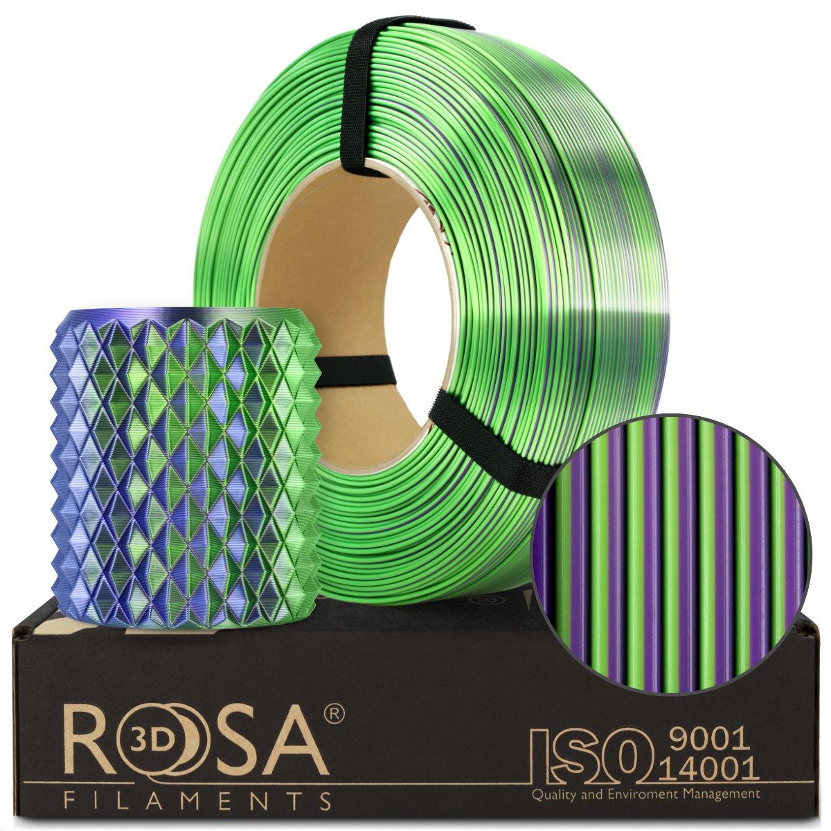 Rosa3D PLA Magic Silk Goblin 1.75mm 1kg REFILL