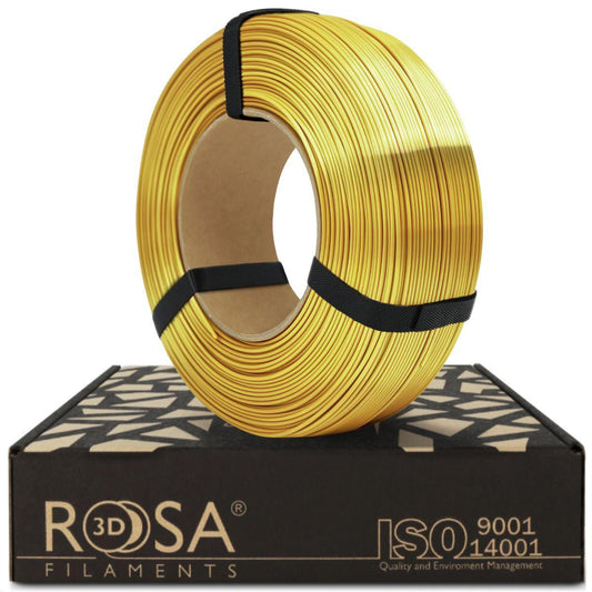 Rosa3D PLA Silk Gold 1.75mm 1kg REFILL