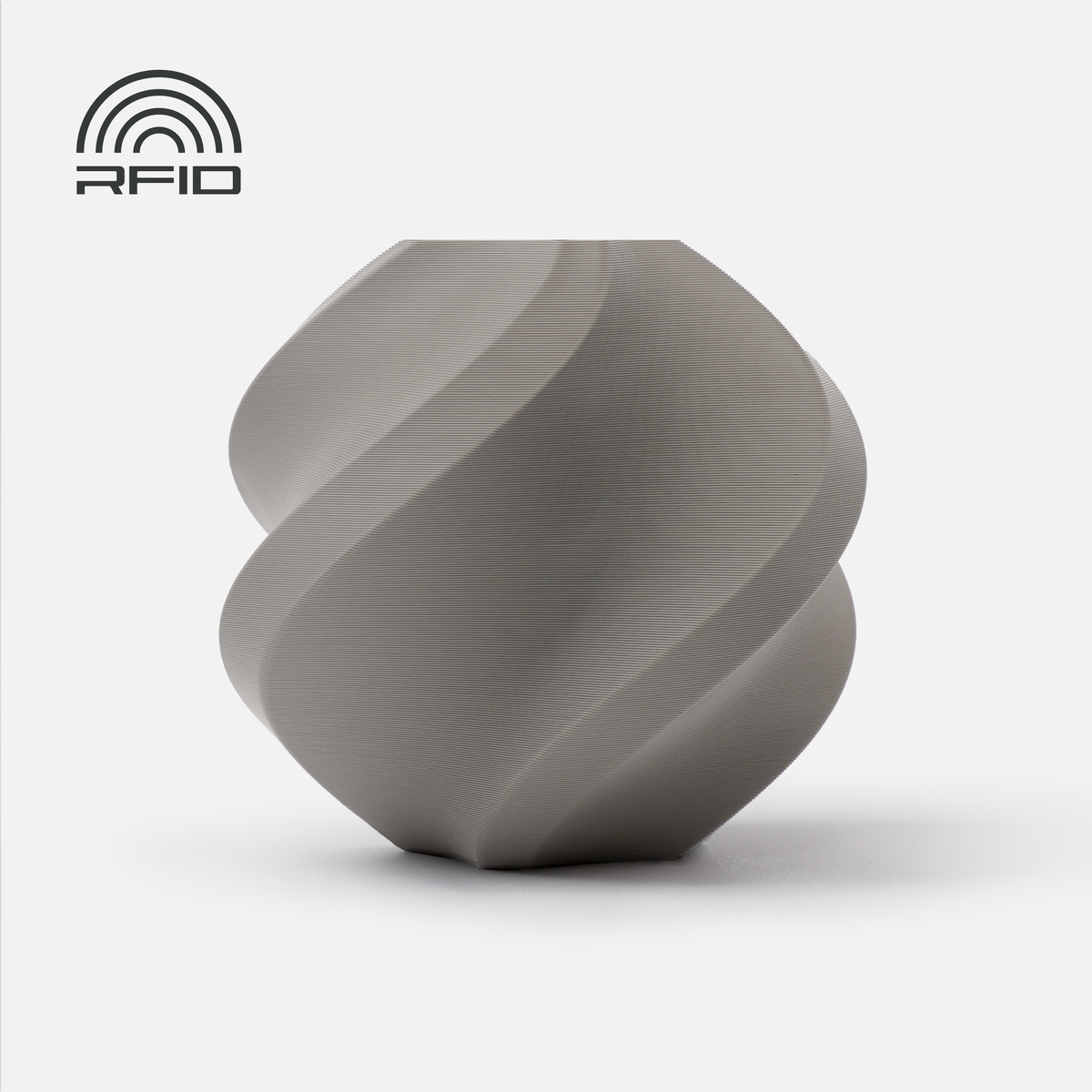 Filament PLA Bambu Lab 1,75 mm 1000 g Basic Gray (10103) - REFILL T