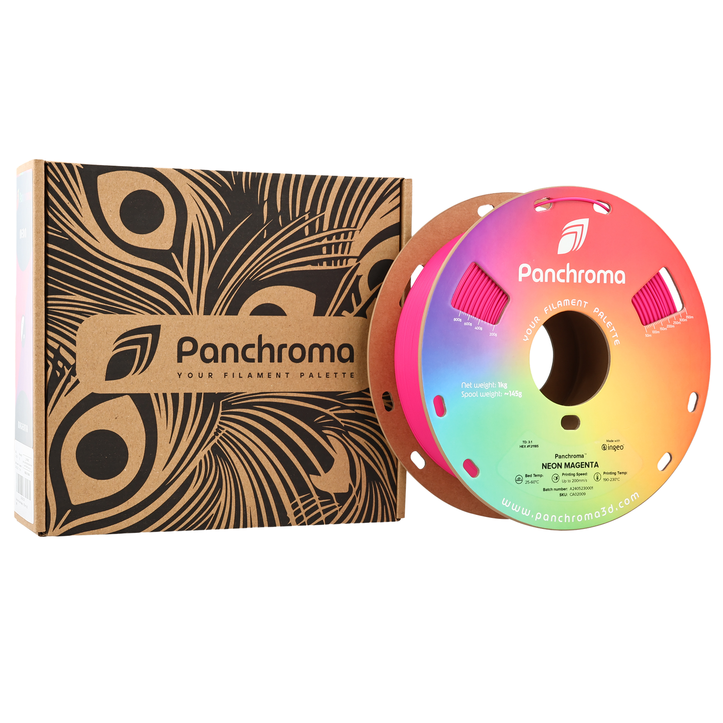 Polymaker Panchroma PLA Neon Magenta 1.75 mm 1kg