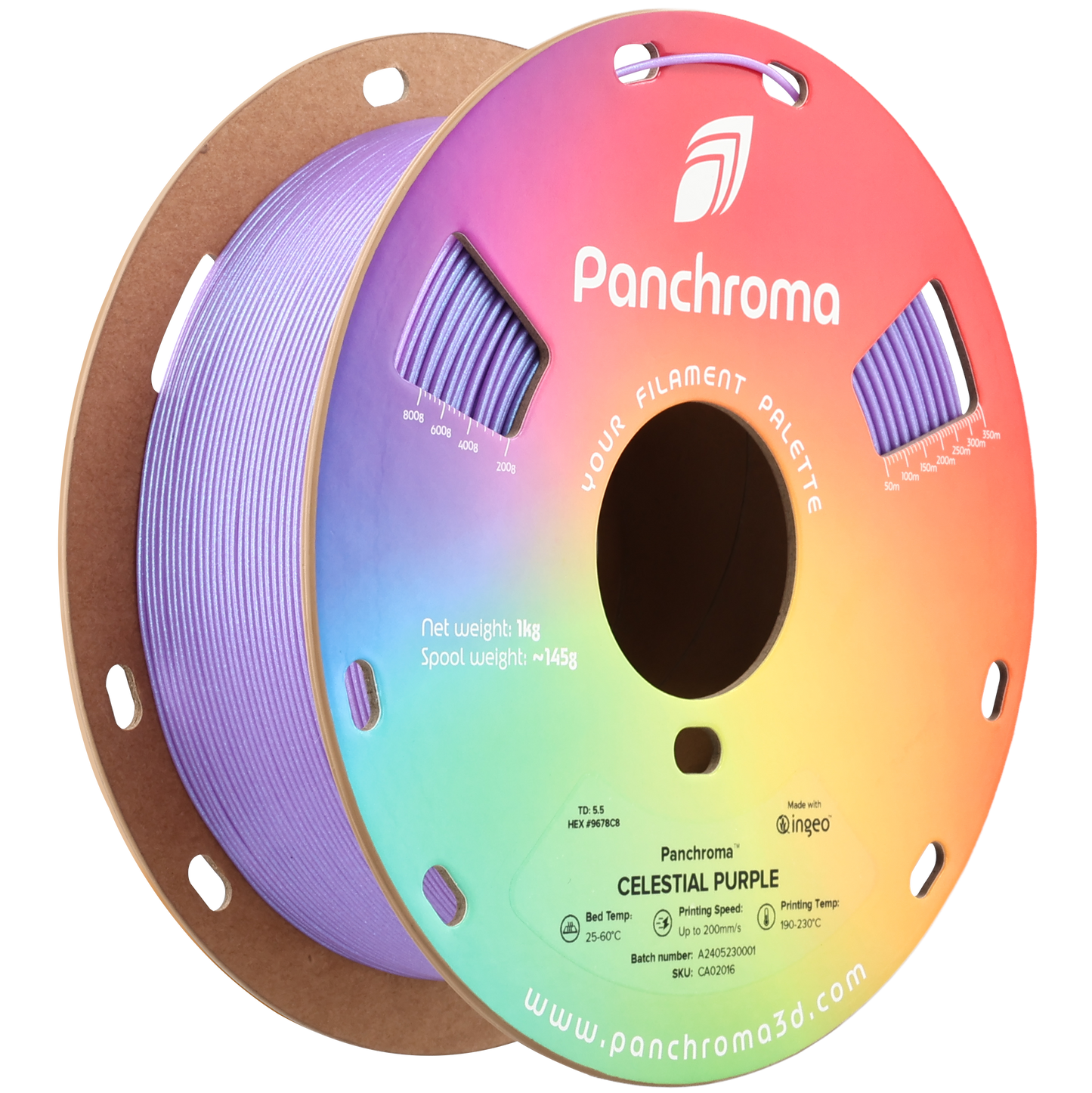 Polymaker Panchroma PLA Celestial Purple 1.75 mm 1kg