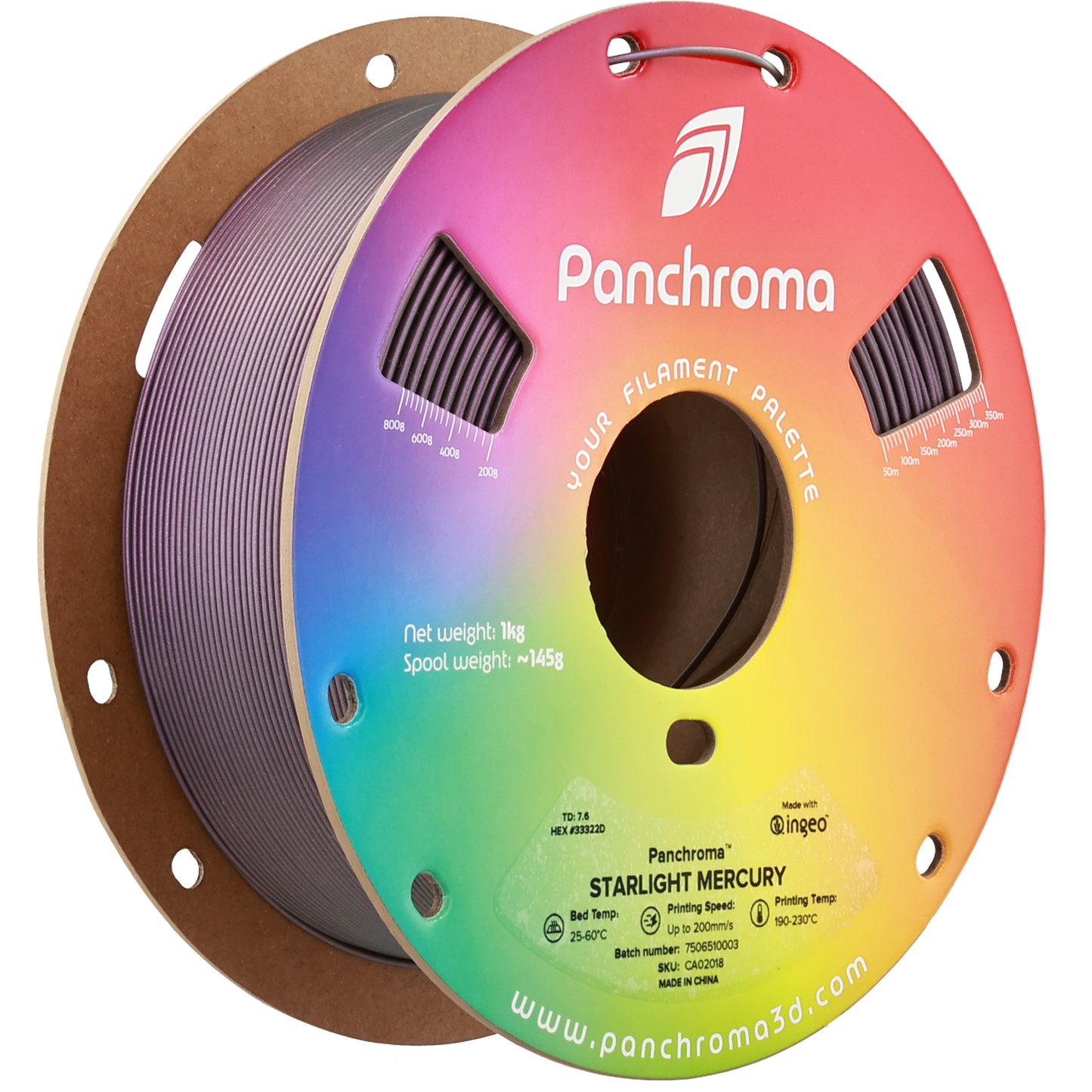 Polymaker Panchroma PLA Starlight Mercury 1.75 mm 1kg