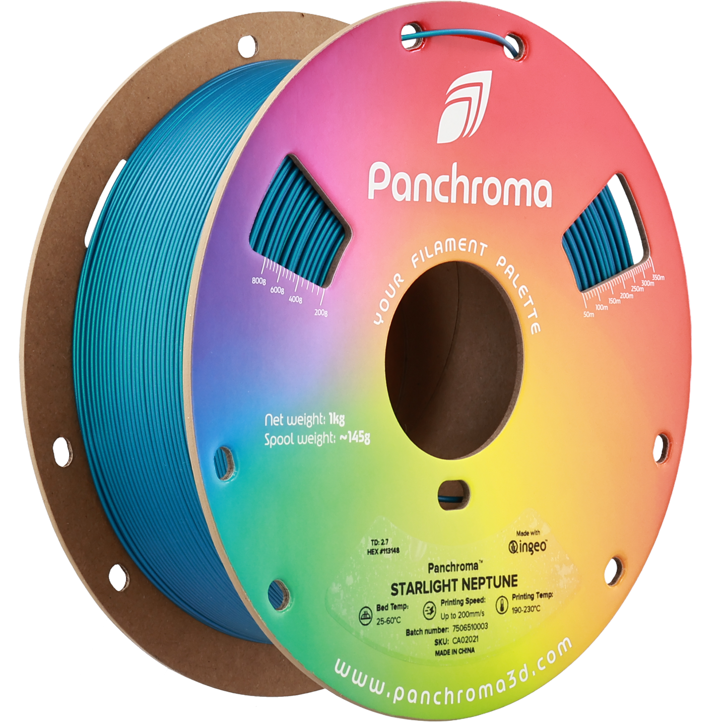 Polymaker Panchroma PLA Starlight Neptune 1.75 mm 1kg