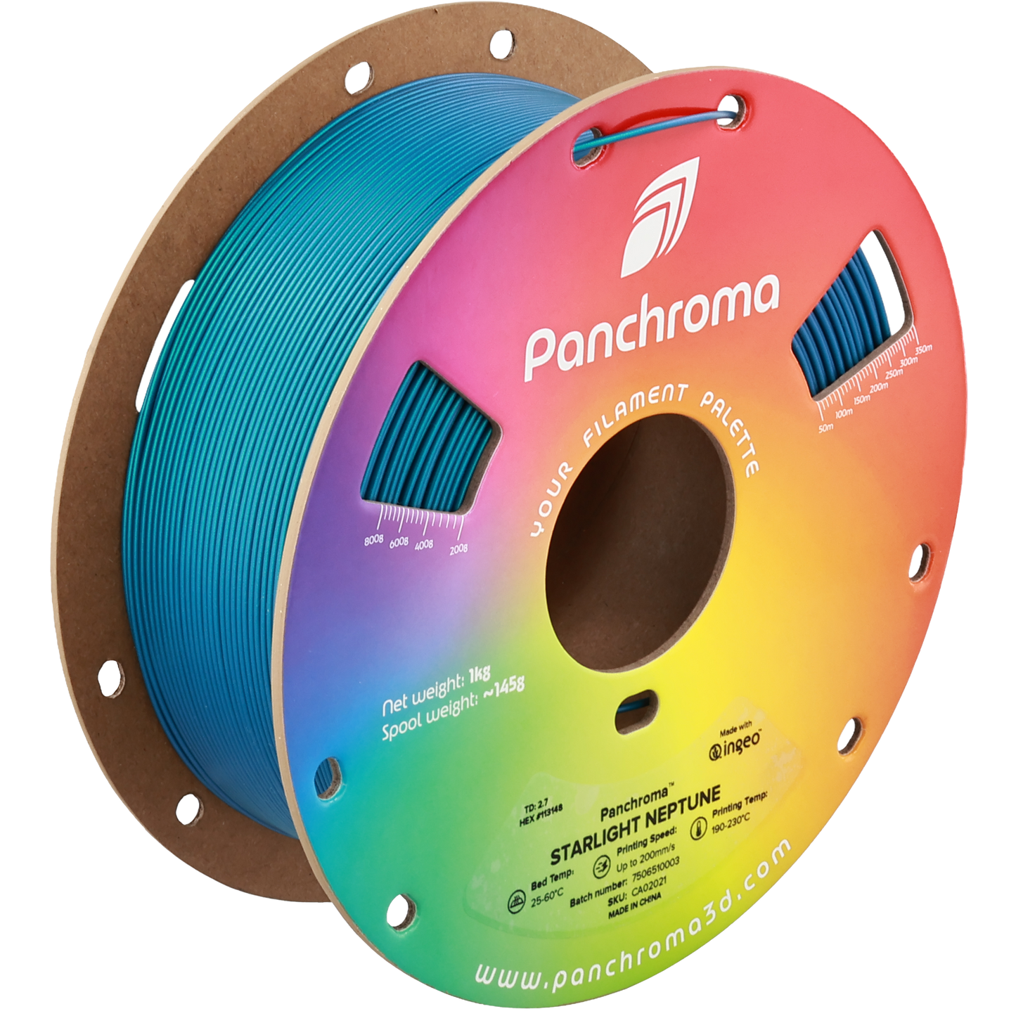 Polymaker Panchroma PLA Starlight Neptune 1.75 mm 1kg