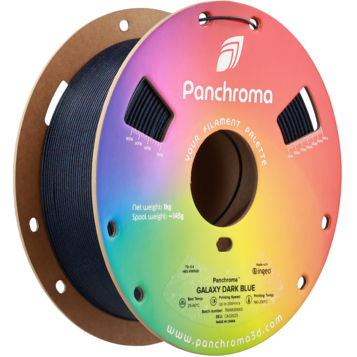 Polymaker Panchroma PLA Galaxy Dark Blue 1.75 mm 1kg