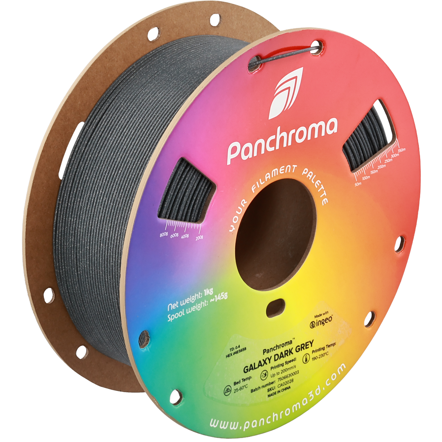 Polymaker Panchroma PLA Galaxy Dark Grey 1.75 mm 1kg