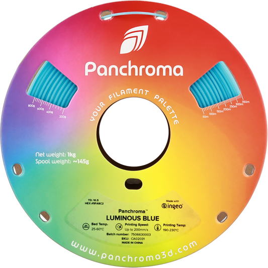 Polymaker Panchroma PLA Luminous Blue 1.75 mm 1kg